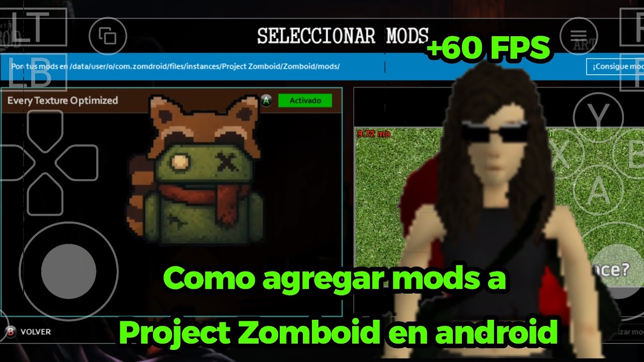 Como agregar mods a Project Zomboid en Android. [Guia Rápida] - YouTube