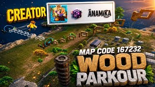👉 WOOD PARKOUR 🔥 MAP CODE : 167232 💯 #bgmi  #gaming #video #shortsvideo 🔔💬👍
