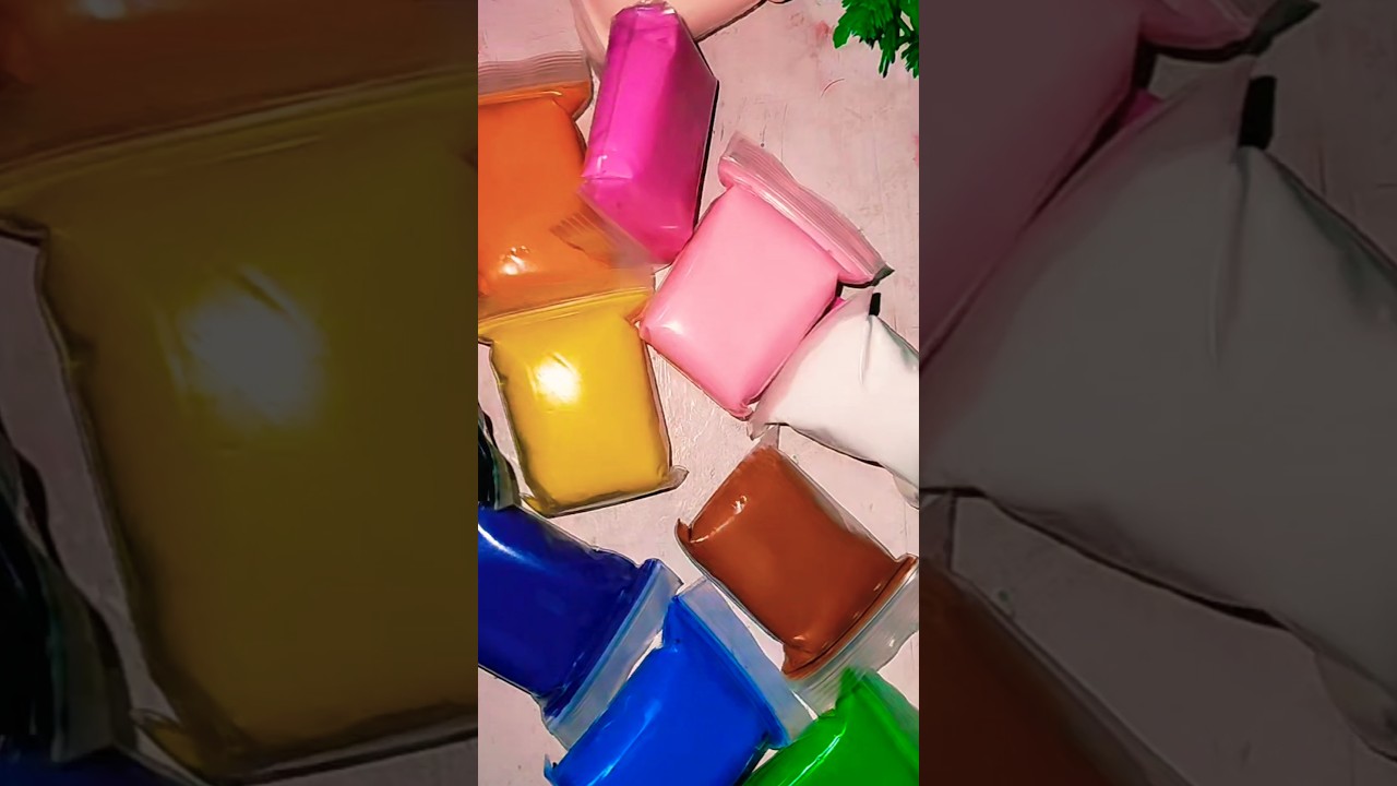 How to make clay unboxing with super clay 