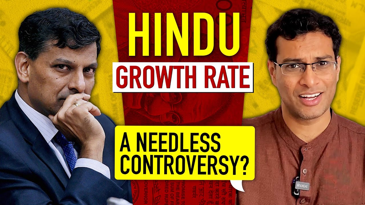 India is Dangerously close to HINDU Growth Rate | Why Dr. Rajan is wrong | Akshat Shrivastava