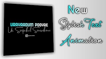 How to make stylish and Elegant Text Animation in Kinemaster|Kinemaster video editing tutorial