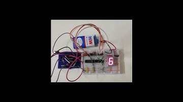 Automated Single digit 7-Segment display with 555 timer as clock #digitalelectronics