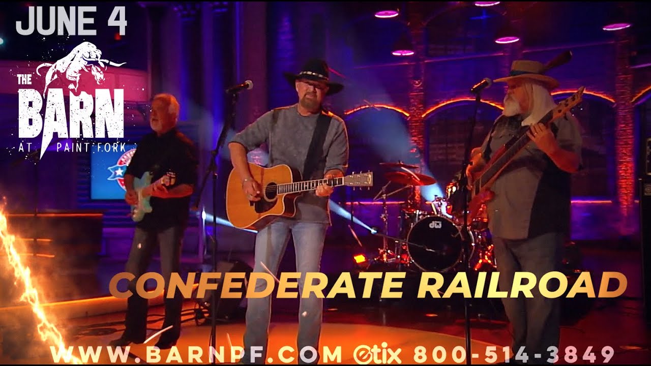 CONFEDERATE RAILROAD - JUNE 4th - LIVE AND LOUD!