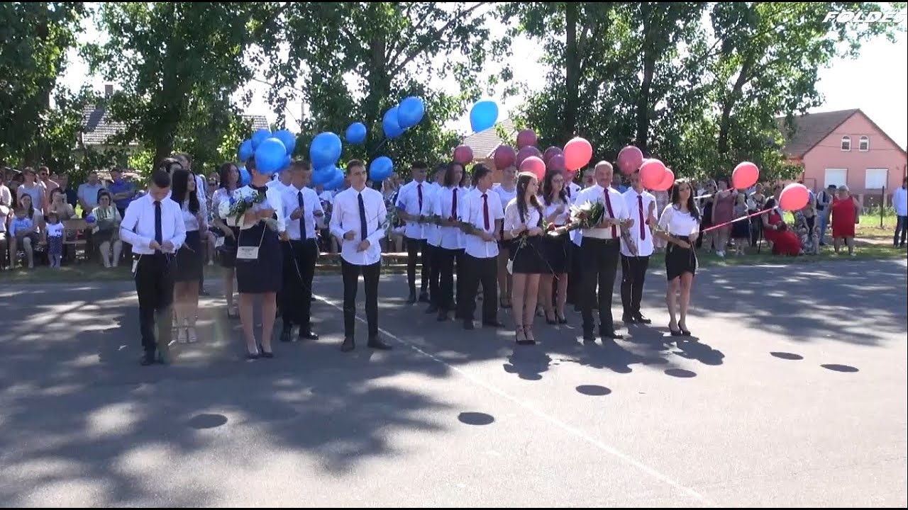 Elballagtak a Földesi Karácsony Sándor Általános Iskola tanulói