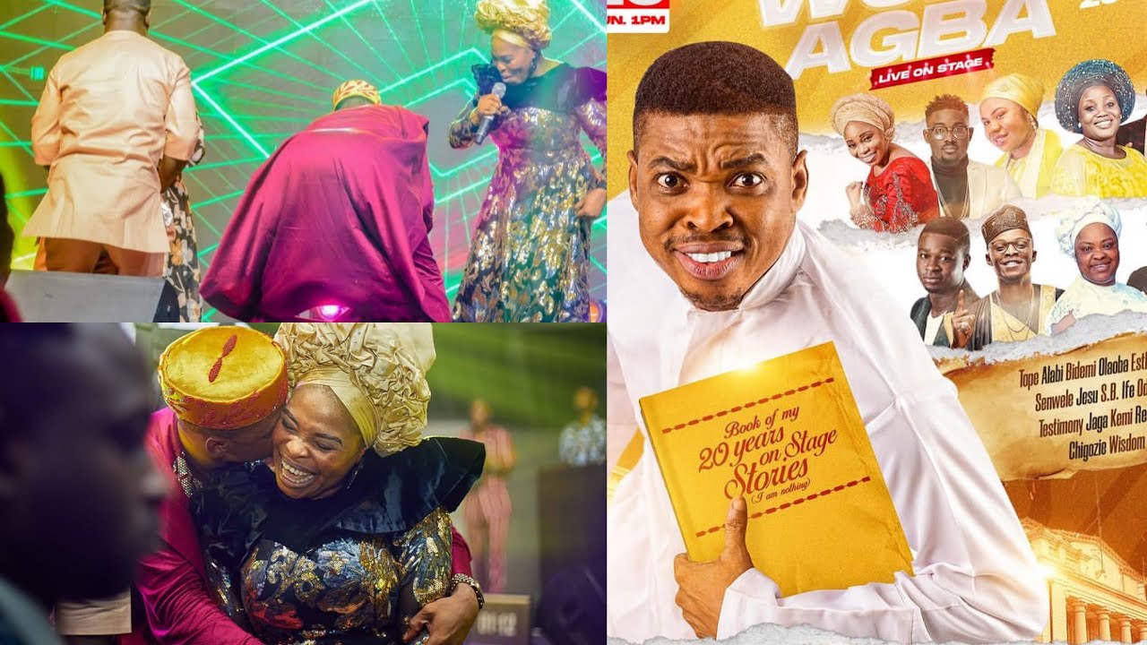 Woli Àgbà 20years on Stage Tope Alabi Surprised Woli on stage🤩 Esther Igbekele Live