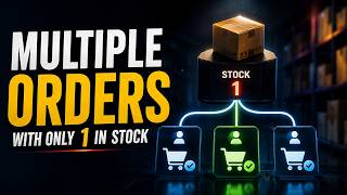 How can a store process more orders than available stock  Modern web commerce
