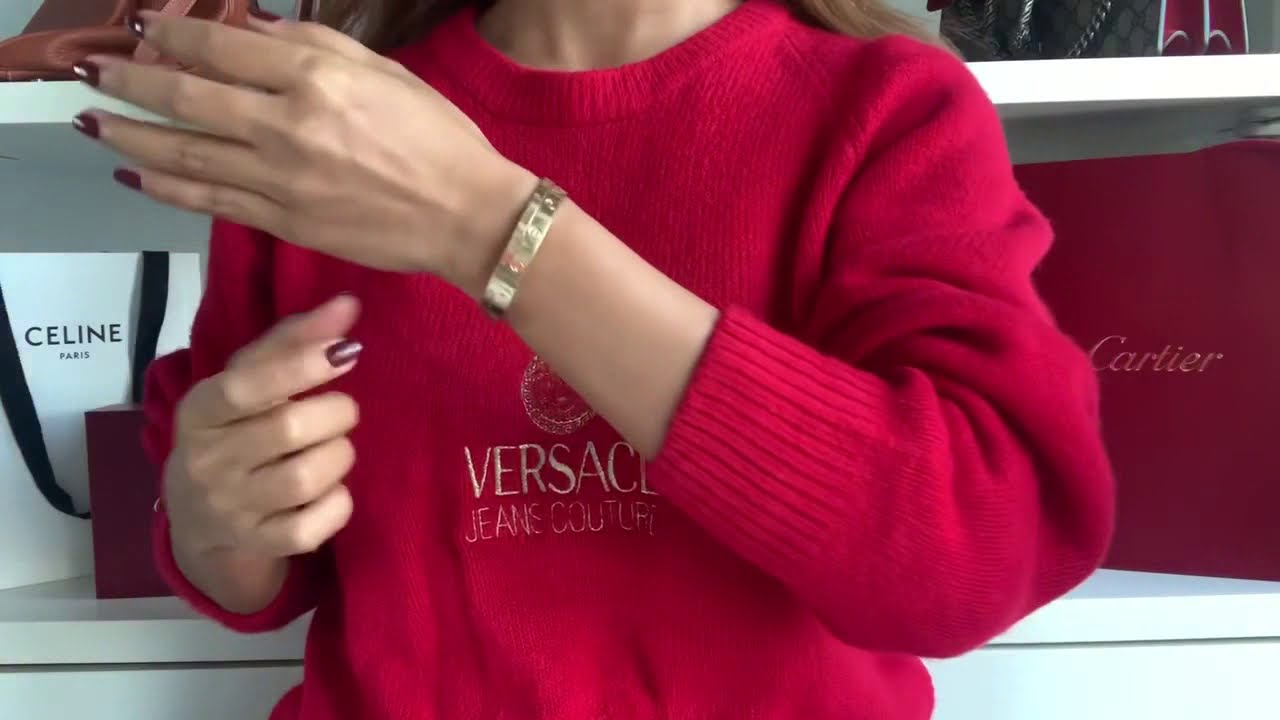 rose gold cartier bracelet