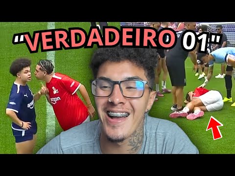 TRETA PESADA no X1! LUCANETA X ISAAC XAVIER...reagi ao Podpah