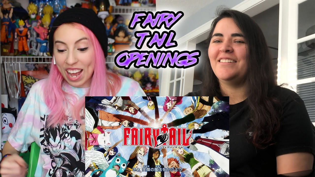 Fairy Tail Openings 1-26 - BLIND REACTION!!!