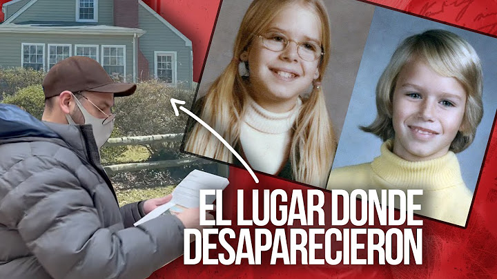 Visité el lugar donde desaparecieron las hermanas Lyon