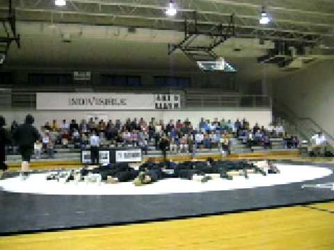 Robbinsville Middle School Wrestling Team Intro BTALARM Black Knights Robbinsville, NC North Carolina 12/30/08