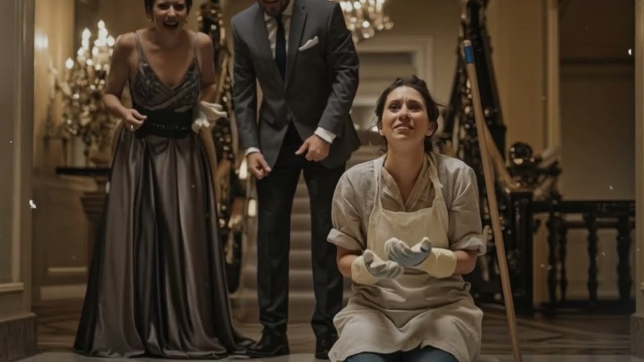 Una señora de la limpieza fue acusada por sus empleadores, pero ellos saben la verdad y sucede algo