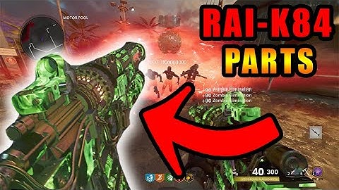 How to Craft the RAI K-84 in Firebase Z (Cold War Zombies)