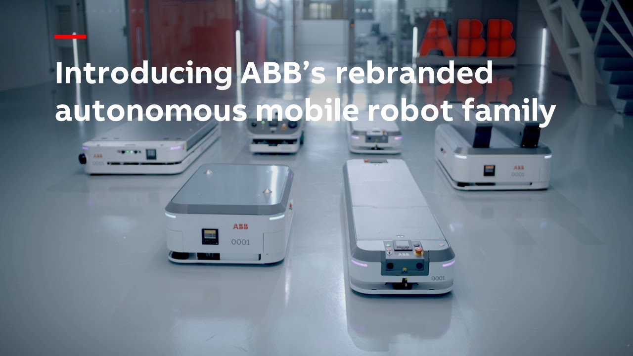 Robô móvel autônomo (AMR) para estabelecimento de saúde - Flexley Mover -  ABB Robotics - omnidirecional