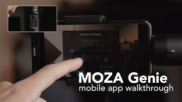 MOZA Genie App Walkthrough with MOZA Mini-Mi