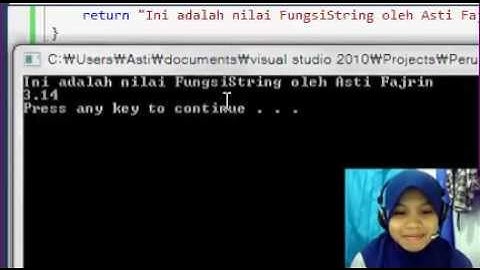 Fungsi dengan Nilai Balik pada C++