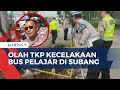 Polisi Tak Temukan Jejak Rem di TKP Kecelakaan Bus Pelajar di Subang