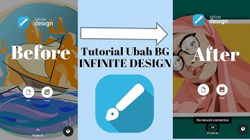 Cara mengubah background Infinite Design dengan mudah