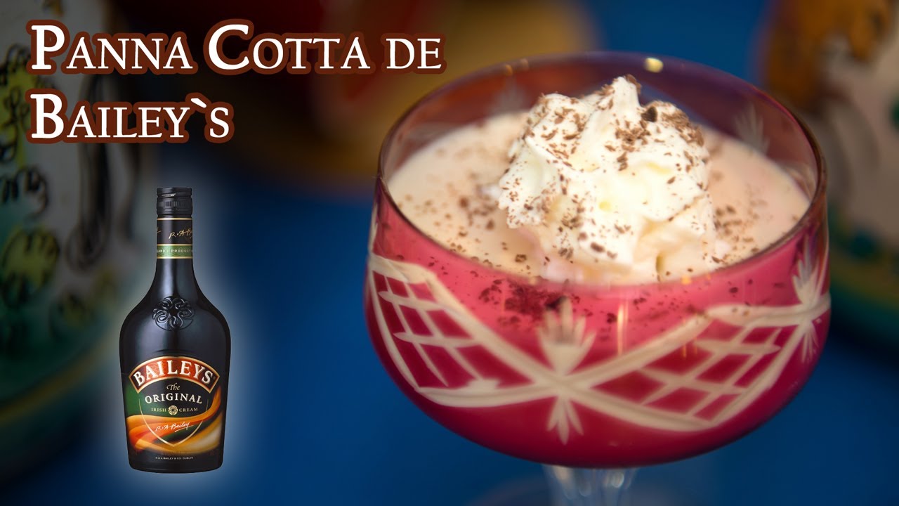 Panna Cotta de Baileys Postre Facil y Elegante