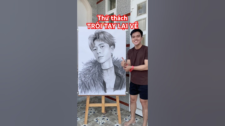 Trói tay lại, thử thách vẽ Quang Hùng MasterD siêu to #vetranh #art #drawing #anhtraisayhi
