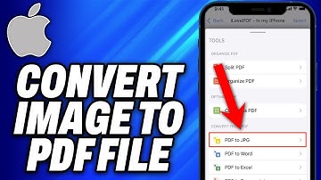 How To Convert Image To PDF File iPhone & iPad (2025) - Easy Fix