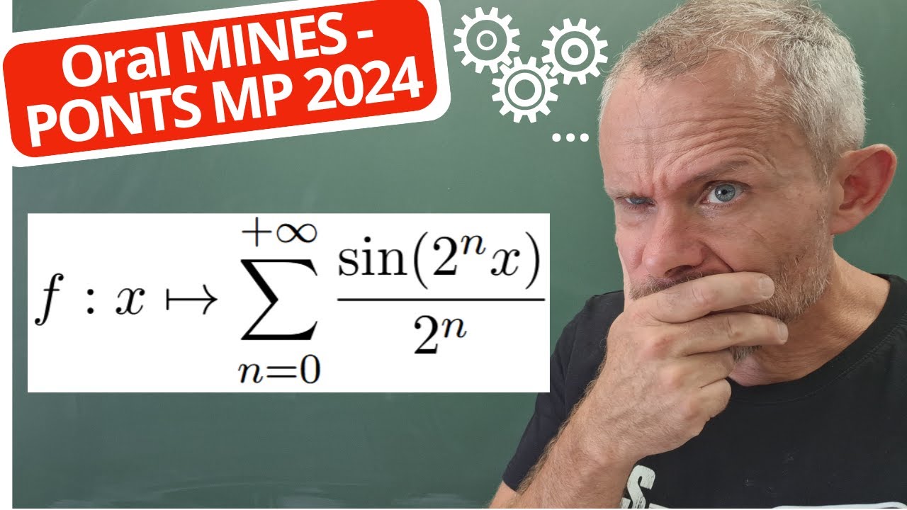 Une fonction de WEIERSTRASS à l'oral Mines-Ponts ? (sup/L1)