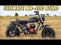 ULTIMATE MB-200 MINI BIKE BUILD! - Upgrading the Best Mini Bike on the Market!