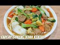 Resep capcay kuah kental goreng  rasanya enak masak nya gampang