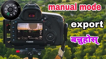 How To Use Manual Mode Of Dslr Camera || Canon 200d Mark ii Manual Mode