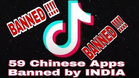 TIKTOK , SHAREIT , XENDER officially banned in India !! 59 Chinese Apps BANNED by INDIA