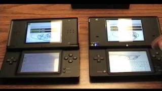 DSi VS DS Lite - Pictochat