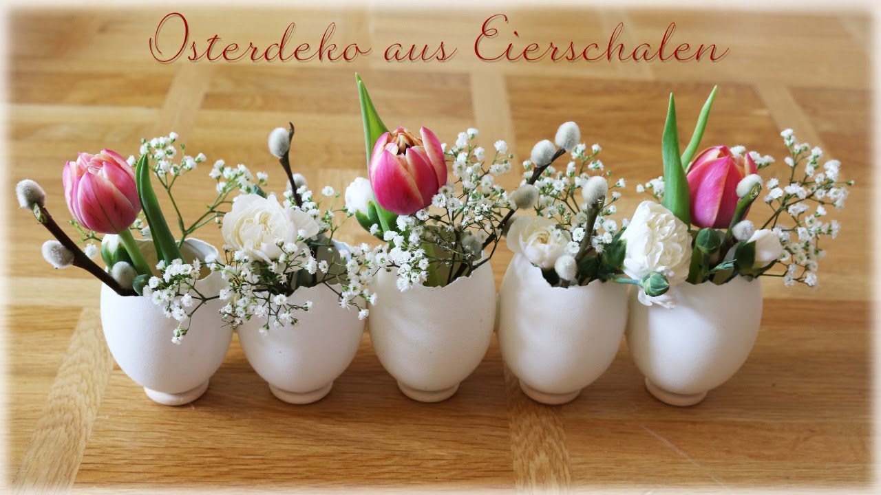 Osterdeko aus Eierschalen * DIY * Easter Decor 