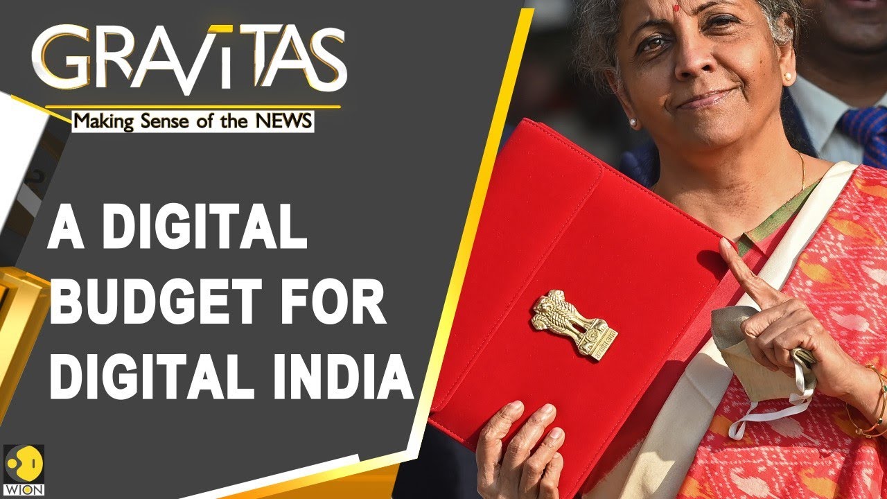 Gravitas India's firstever paperless Budget YouTube
