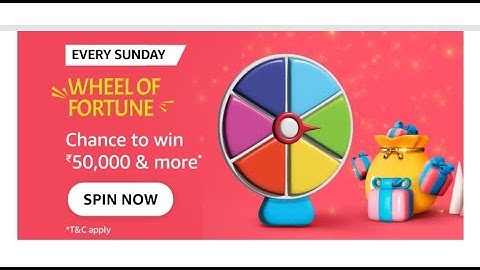 Amazon Funzone Every Sunday Weel of Fortune Quiz Answers Today|22 January 2023 | Daily Quiz Time