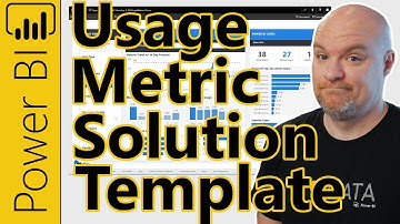 Introducing the Power BI Usage Metric Solution Template