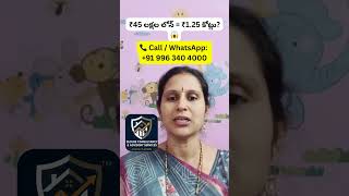 ₹45 లక్షల లోన్ తీసుకుని ₹1.25 కోట్లు కడుతున్నారా? 😱 #low  #emi నిజం  బయటపడింది! #housingloan #bank