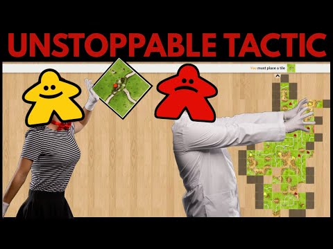 You MUST Know This Carcassonne Tactic || Endgame Series #2