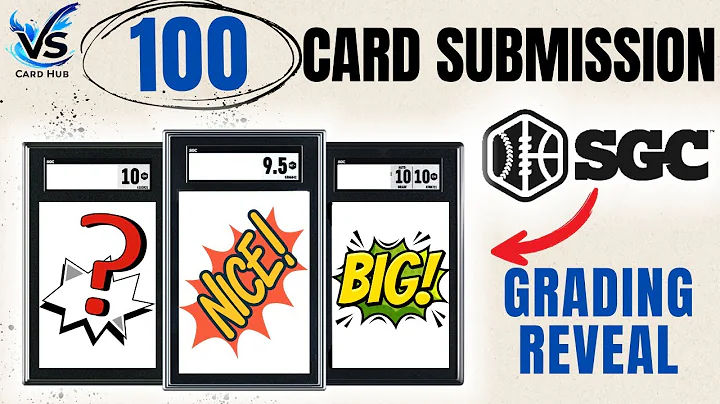 🚨HUGE🚨 100 Sports Card SGC Grading Submission Reveal | ☠️ RIP ☠️ SGC Grading (Maybe)