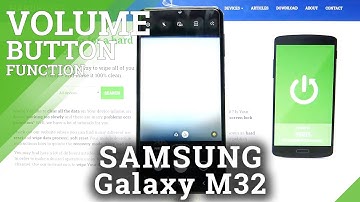 How to Change Volume Button Function in SAMSUNG Galaxy M32 – Find Camera Volume Button Option