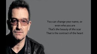 U2 Book of Your Heart Lyrics