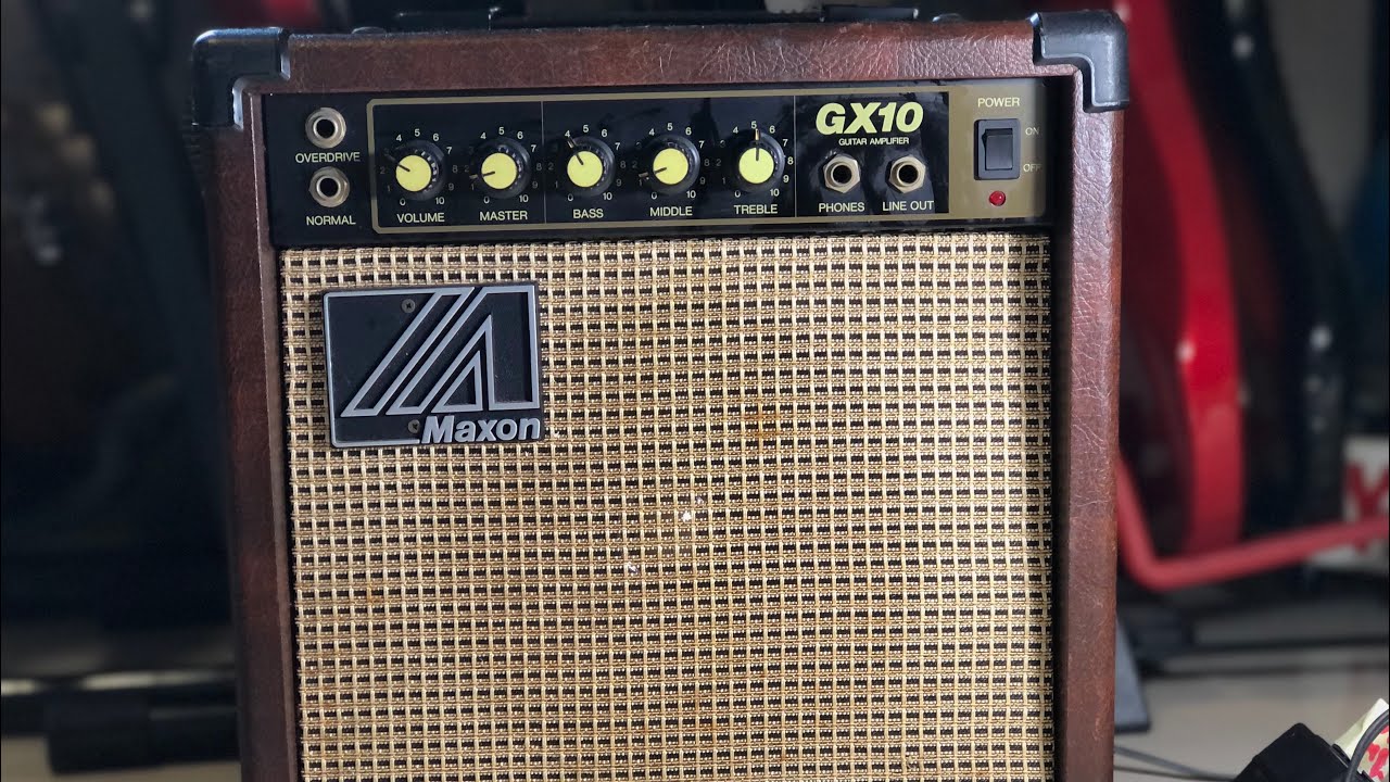 Amp MAXON GX10 🌈JAPAN Legendary - YouTube