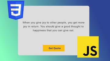 Unleash Wisdom at Random: Creating a Quotes Generator with HTML5, CSS3, and JavaScript