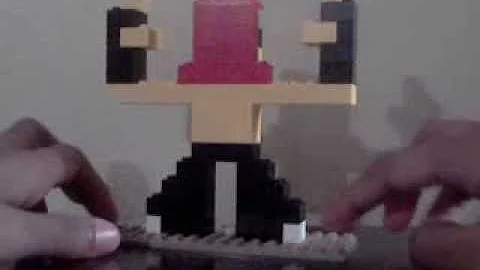 My lego creation of former wwe superstar JEFF HARD...