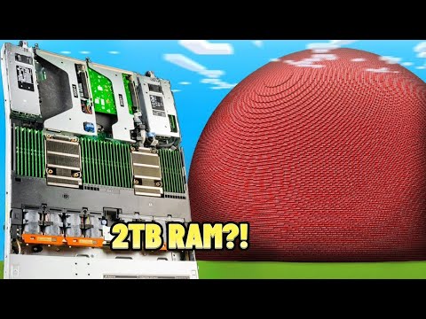 Minecraft Với 2TB Ram Sẽ Ra Sao?