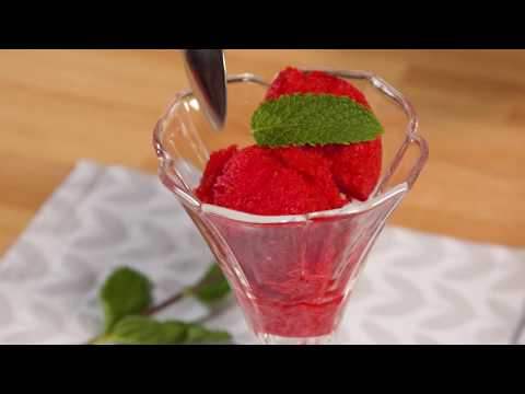 Video: Hoe Maak Je Aardbeiensorbet