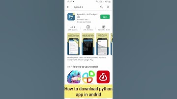 How to download python in android?🤔🤔🤔🤔#shorts