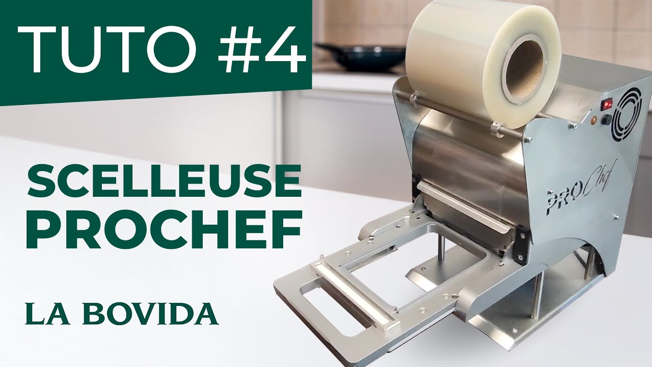 Scelleuse semi-automatique inox ProChef