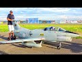 GIANT HUGE 49KG FIAT G-91 SCALE 1:2,7 RC TURBINE JET FLIGHT DEMONSTRATION