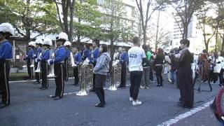 DSCF9692川崎ハロウィン20151025スターウォーズが取材を受けている