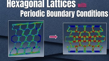 Hoe hexagonale roosters met periodieke randvoorwaarden te modelleren
